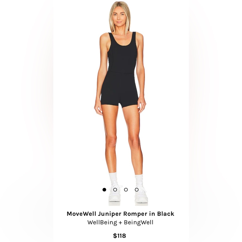 Revolve WellBeing + BeingWell Black Romper